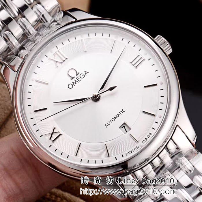 歐米茄OMEGA 蝶飛系列經典大三針 全自動機械精品男士腕表 WSS0985